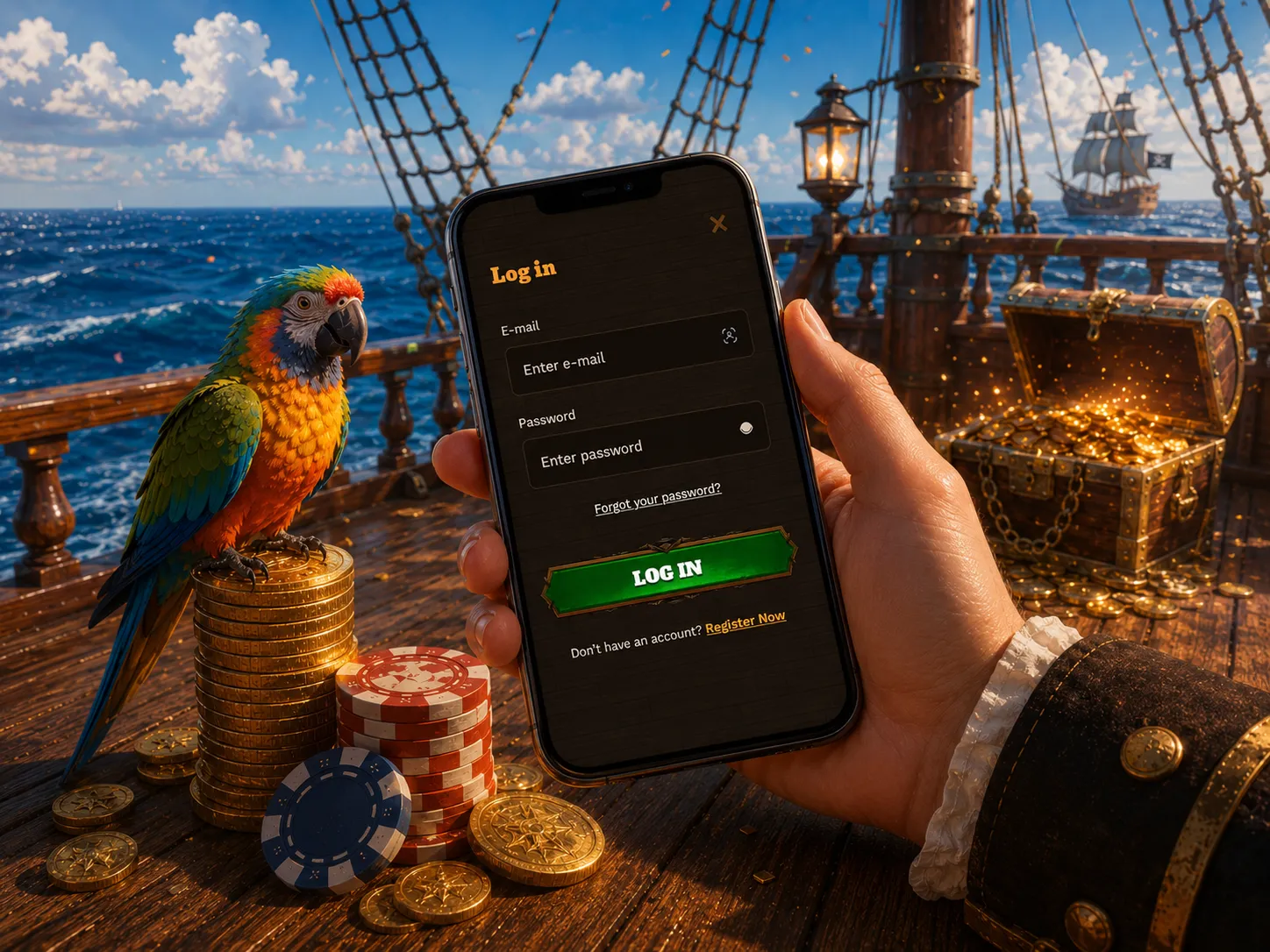 Fat Pirate Casino Login – Back in Seconds
